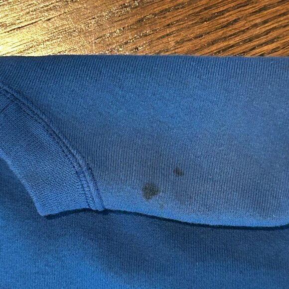 Vintage Soffee Fleece Royal Blue "USA Original" Sweatshirt ~ Women's Size XL - Picture 3 of 4